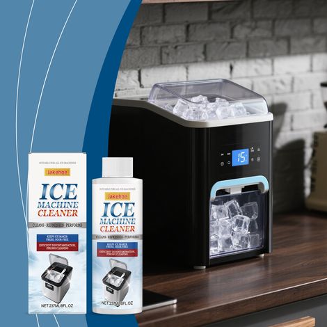 Eismaschinenreiniger, Tiefenreinigung, Entkalkung und Geruchsbeseitigung, geeignet für haushaltsübliche Eismaschinen – 237 ml -- DE (1/5)