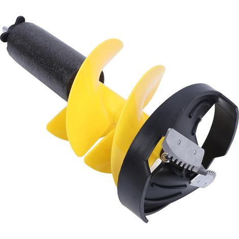Tarière de Pêche sur Glace, Kit de Tarière Électrique de Forage en Douceur de Puissance Élevée de 8 Pouces pour Les Fournitures d'hiver d'urgence de (1/5)