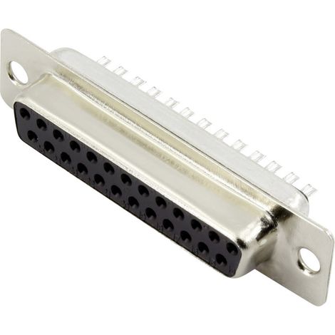 Connfly DS1033-25FBNSISS-CT D-SUB Buchse 180 ° Polzahl: 25 Löten 1 St.