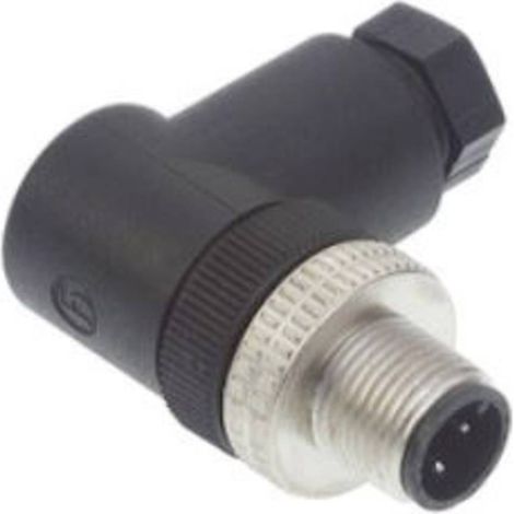 Connecteur non confectionné pour capteurs/actionneurs Hirschmann ELWIST 4012 PG7 933 165-100-1 M12 mâle, coudé Nombre d (1/3)