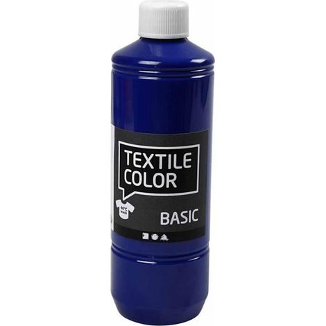 Peinture pour textile - Haute qualité - Bleu - Acrylique - Intérieur - Durable