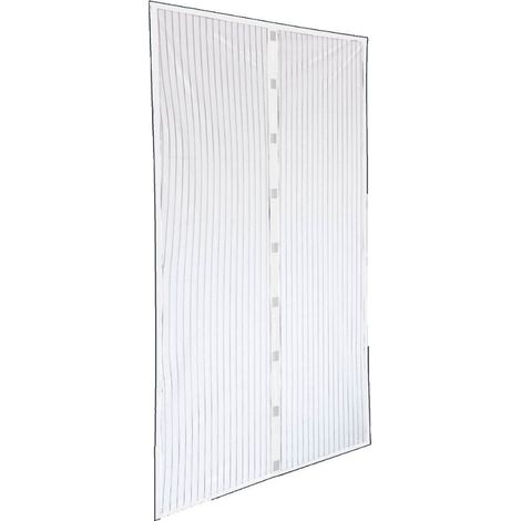 ZANZARIERA MAGNETICA RIDUCIBILE 140x250 cm - Bianca