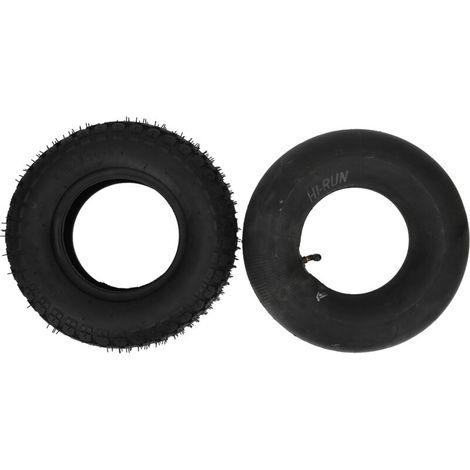4.10/3.50-6 Tire, 4.10/3.50-6 Tire: Irreplaceable Shock Absorption Effect, Strong Grip for Wheelbarrows and Lawn Mowers (1/5)