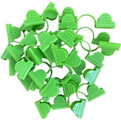 CCYKXA  Easy to use, arched frame, double head, plastic clip for securing greenhouse film (50 pieces of 7 mm)