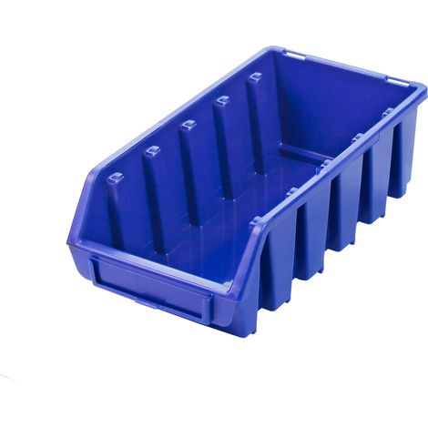 ADB Ergobox Gr.2L blau 116x212x75mm Sichtlagerkasten Stapelbox Schütte (1/4)
