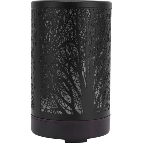 Humidificateur 100 ml avec télécommande, diffuseur d'arômes et veilleuse pour la maison et le bureau (prise 100-240 V). (1/5)