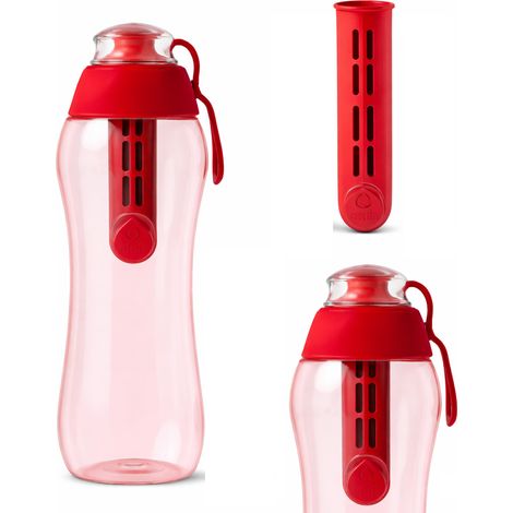 Botella de filtro de agua Dafi de 0,3 L SOFT + 1 filtro rojo/amapola (1/5)