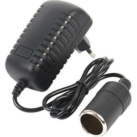 Pièces de convertisseur d'adaptateur de prise d'allume-cigare de voiture portative de 220v à 12v