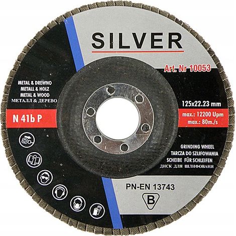 MOLA A LAMELLARE IN ARGENTO 125mm gr.36 (1/3)
