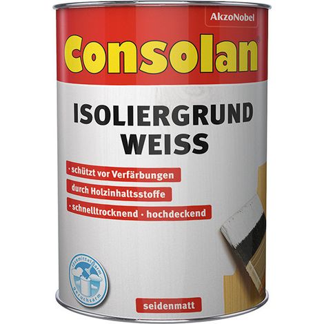 Consolan Isoliergrund wv weiß 2,5L (1/2)