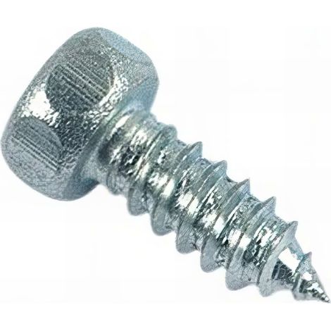 Vis à tôle tête hexagonale N8 4,2 x 190 mm Zinguée - Boite de 500 pcs - Fixtout VTHA0819002B