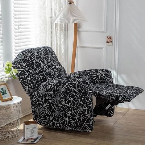 Housse de Fauteuil Relax Extensible 1 Place, Housse de Fauteuil Relax Inclinable Electrique, Protecteur pour Fauteuil Inclinable,G (1/4)