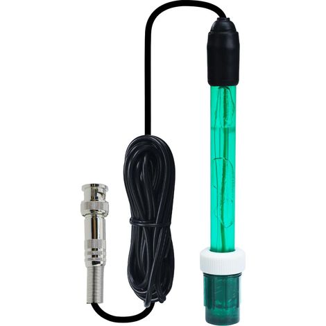 Électrode ORP Remplaçable avec Connecteur BNC Câble Long de 300 cm (10 pi) (-1999 à 1999 mV) Pour Piscines, Spas, Aquariums, Eau Potable (1/5)