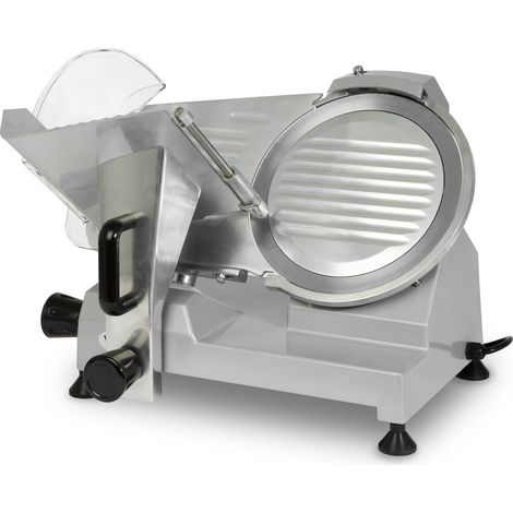 Cortadora fiambres gastro eléctrica 150W cuchilla 250mm corte 0-12mm carcasa aluminio VERTES