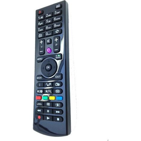 Telecommande RC4870 30085964 pour Téléviseur , ANTARION, AYA, CLAYTON, COBAL, CONTINENTAL EDISON, DIGIHOME, FELSON, GRANDIN, HARROW, HIGHONE, INEXIVE, LISTO, MANHATTAN, MOBILETV, OCEANIC, PRINCETON, S