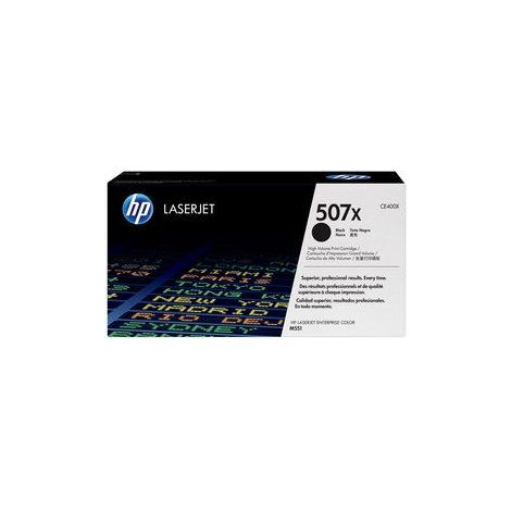HP 507X Schwarz Original LaserJet Tonerkartusche mit hoher Reichweite (1/5)