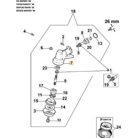 ORIGINAL GETRIEBE EMAK 61050013R