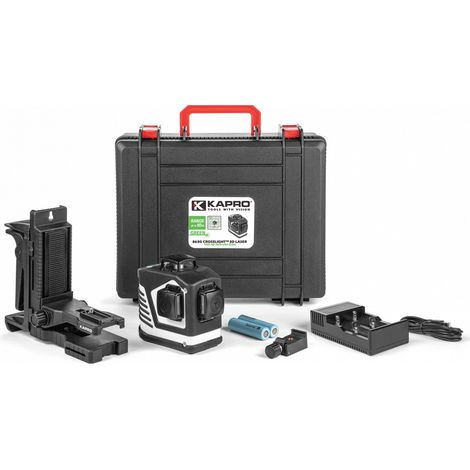 Livella laser 863G 3D CROSSLIGHT Raggio Verde 360B0 PROLASER KAPRO (1/5)