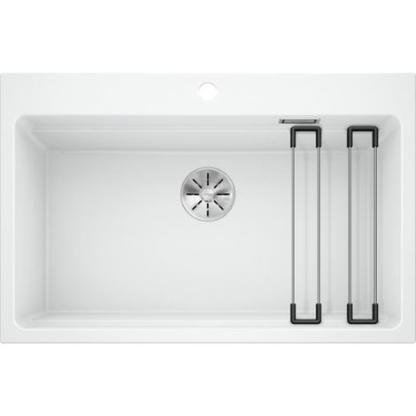Blanco Etagon 8 - Évier en silgranit, 78x51 cm, avec accessoires, InFino, blanc 525191 (1/5)