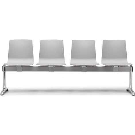4 chaises salle d'attente ignifugées Bench Alice - Scab (1/2)