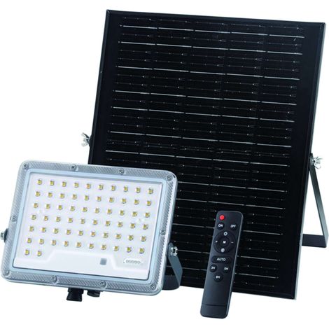 Suprema PROIETTORE SOLARE CON SENSORE CREPUSCOLARE 62 led, 8 W, 1200 lumen, luce naturale - 1 pezzo
