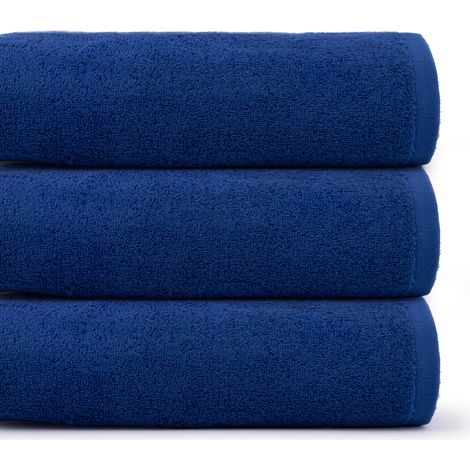 Toalla azul marino 100x150 450 g (1/2)