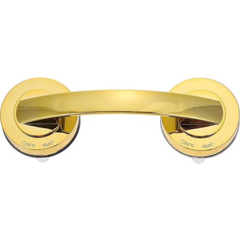 Stück Saugnapf-Haltegriff für Badewanne, Duschgriff-18X6X4.5CM-Golden (1/4)