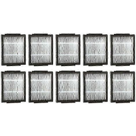 Lot de 10 filtres HEPA de rechange pour aspirateur robot iRobot Roomba série I7 E5 E6 (1/5)