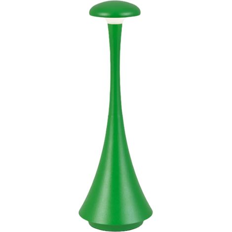 Lampada da tavolo a LED dimmerabile senza fili, lampada da tavolo in alluminio 3 temperature di colore per camera da letto, verde (1/5)