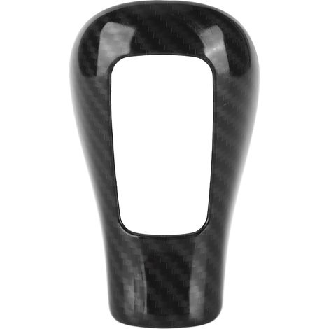 Schalthebelmanschette aus Kohlefaser, passend für Volvo XC60, S60, V60, V40 und S80 (2013–2017), Cockpitverkleidung, Schaltknaufabdeckung