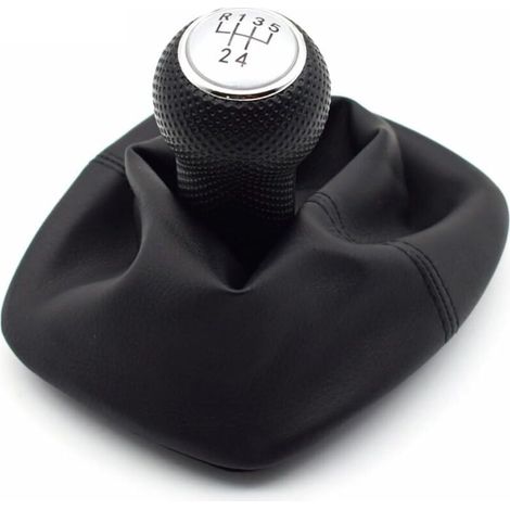 Pomo de cambio de marchas de 23 mm para coche de 5 velocidades, funda protectora para palanca de cambios, compatible con Golf 3/5 (1/4)