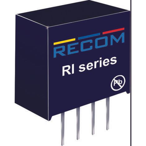 Convertisseur CC/CC pour circuits imprimés RECOM RI-2415S Nbr. de sorties: 1 x 24 V/DC 5 V/DC 132 mA 2 W 1 pc(s) (1/3)