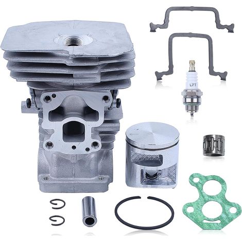 Cylinder Piston Kit for Husqvarna 435 440E 135 140 for Jonsered CS2240 Chainsaw 504735101 Cylinder Gasket Carburetor Gasket Ignition Spark Plugs (1/5)