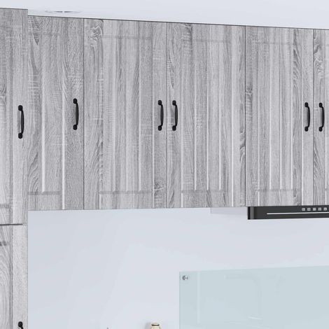 Küchenschrank Lucca Graues Sonoma 80 x 31 x 80 cm Holzwerkstoff