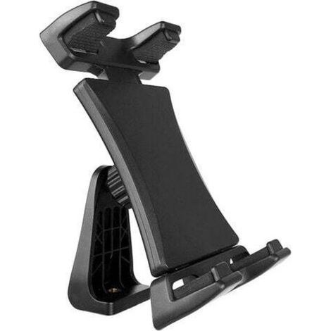 iPad Tripod Adapter, 360 Degree Rotatable Universal Clamp for iPad Pro 12.9", 11", 10.5", iPad Air Mini, Surface Tab, Galaxy Tab and 3.5"