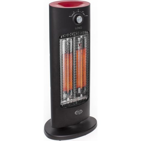 Stufetta Elettrica al Quarzo Argoclima 191070203 Nero Rosso 800 W (1/5)