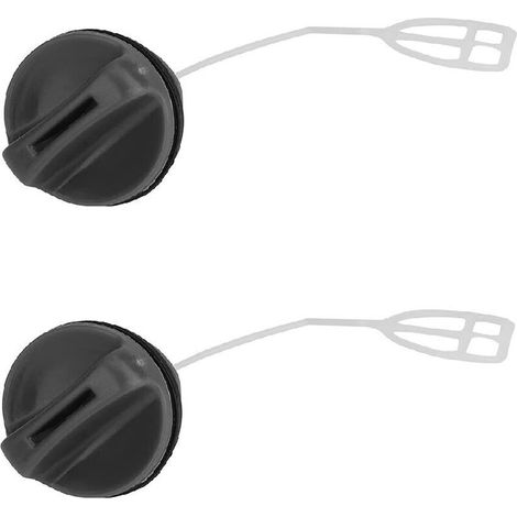 2Pcs bouchon de réservoir de carburant professionnel ou HUSQVARNA 340 345 346 350 353 362 365 371 (1/5)