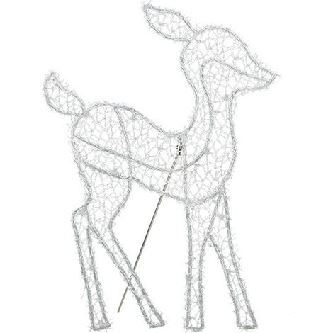 Chaine Lumineuse Cerf Décoratif Artisanat Amovible Éclairé Décoration Programme (1/2)