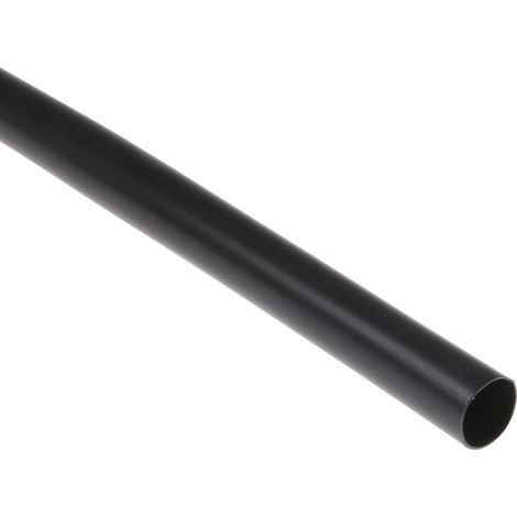 Gaine thermorétractable RS PRO, Dia. 9mm Noir rétreint 3:1, 1.2m ( Prix pour Sachet de 1 )