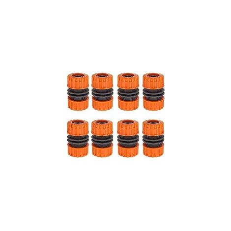Lot de 8 Connecteurs Rapides pour Pantalons de Jardin, Raccords Double Plug à 4 Points, Kit de Réparation Étanche et Durable (1/4)