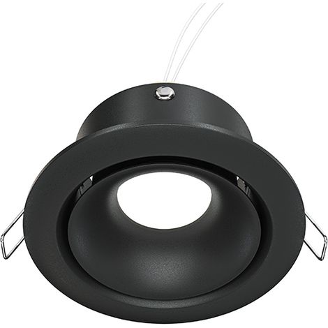 Faretto incasso rotondo nero GU10 50W Maytoni Yin (1/5)