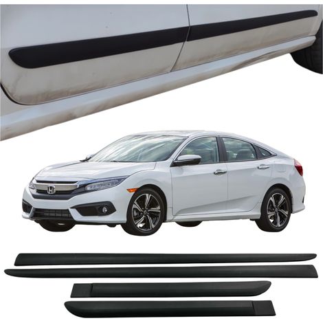 Protectores de umbral de puerta universales para Honda Civic X 2016-2021 (1/5)