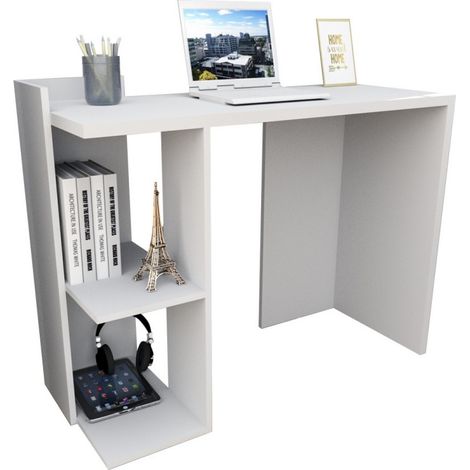 Bureau 1 Caisson 2 Niches Blanc (1/5)