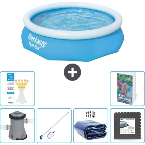 Bestway Piscina Bestway Fast Set Rotonda - 305x76 cm - 7-pezzi  S217
