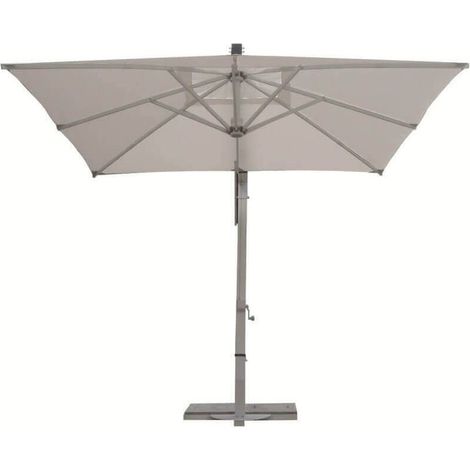 VICTOR - ombrellone da giardino decentrato metallo 3 x 4 m (1/3)