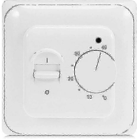 Thermostat mécanique réglable pour chauffage au sol, solution de température contrôlée par sonde 220 V CA 16 A (1/5)