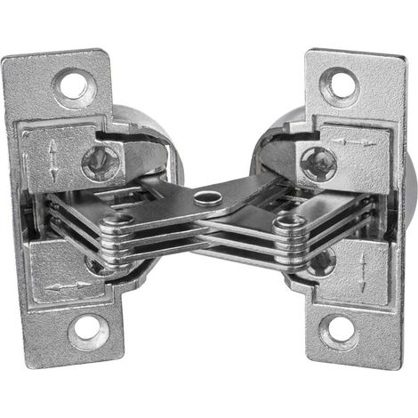 Charnière de Meubles à Vis - GS 45 Charnière pour 45° Onglet Angle D'Ouverture 135° Acier Nickelé 1 Pièce - Charnière de Raba (1/4)