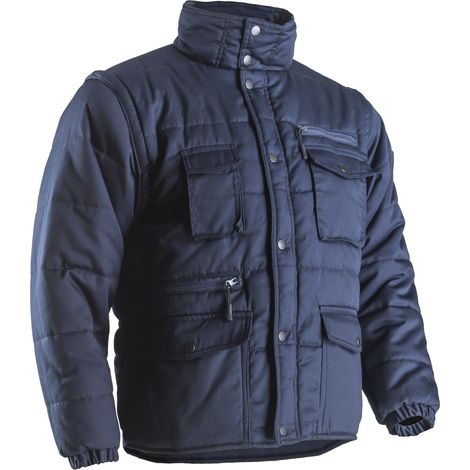 Chaqueta de trabajo 2 en 1 Coverguard POLENA SLEEVE tamaño XXL azul