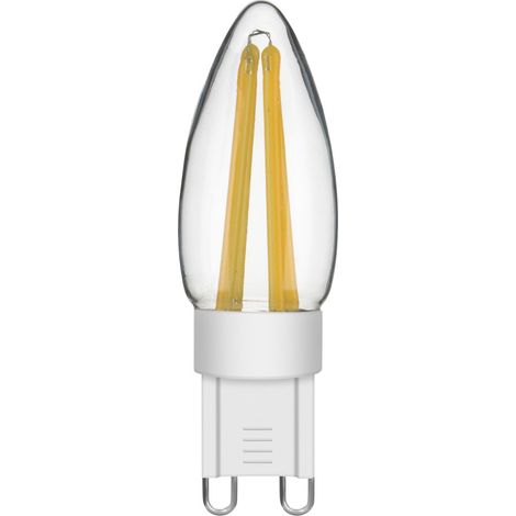 Bombilla LED 3W G9 vela color luz neutra DIMM Italux
