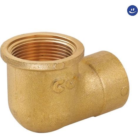 Raccordo a gomito ridotto femmina - femmina 3/4" x 1/2" rinaldi e pettinaroli